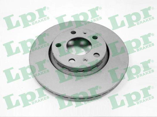 LPR A1020V Rear ventilated brake disc A1020V