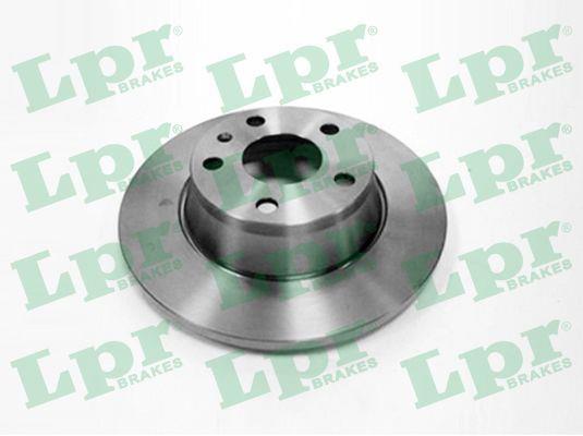LPR A1048P Rear brake disc, non-ventilated A1048P