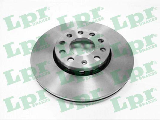 LPR A1052V Front brake disc ventilated A1052V