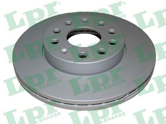 LPR A1054V Front brake disc ventilated A1054V