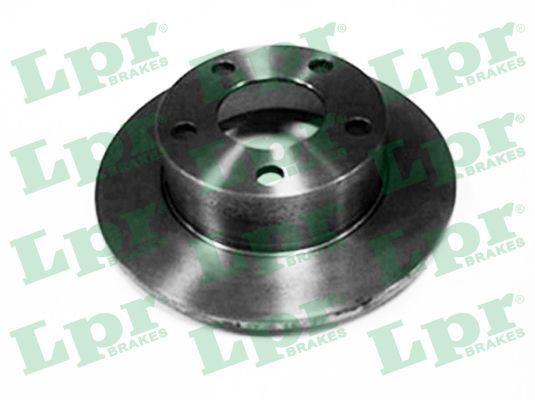 LPR A1103P Rear brake disc, non-ventilated A1103P