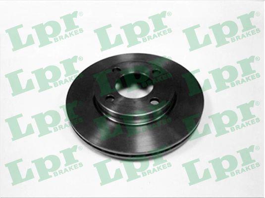 LPR A1131V Front brake disc ventilated A1131V