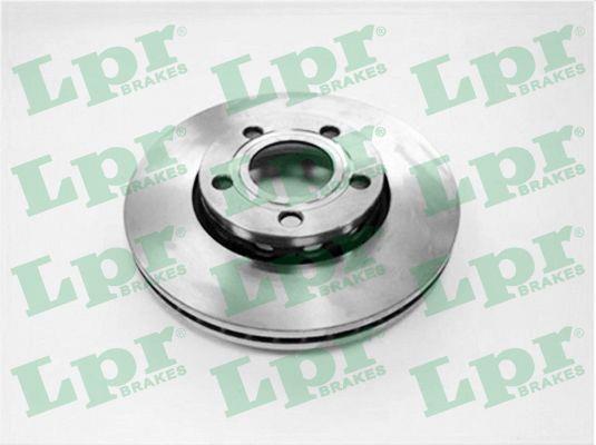 LPR A1191V Front brake disc ventilated A1191V