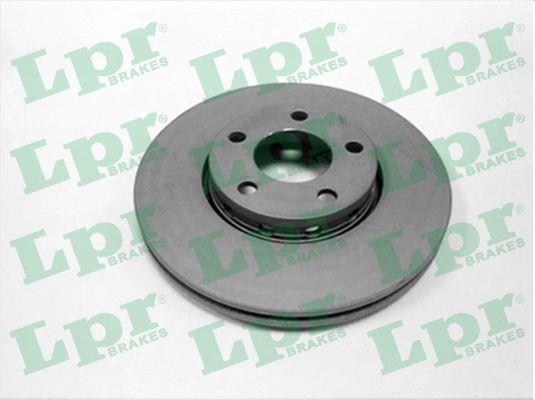 LPR A1371VR Front brake disc ventilated A1371VR