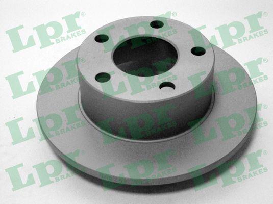 LPR A1401PR Rear brake disc, non-ventilated A1401PR