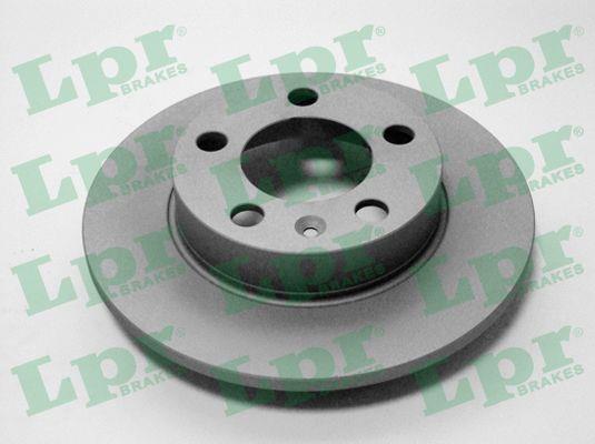 LPR A1441PR Rear brake disc, non-ventilated A1441PR