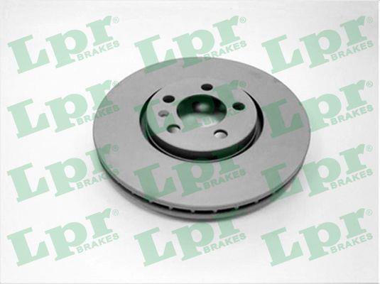 LPR A1451VR Front brake disc ventilated A1451VR