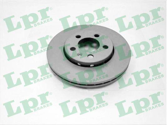 LPR A1461VR Front brake disc ventilated A1461VR
