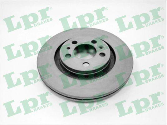 LPR A1471VR Front brake disc ventilated A1471VR