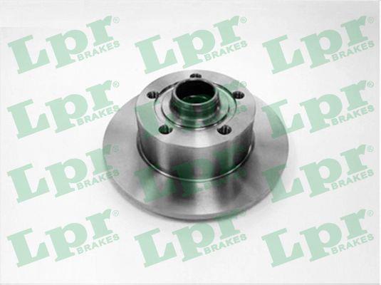 Rear brake disc, non-ventilated LPR A1481P