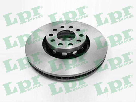 LPR A1511V Front brake disc ventilated A1511V