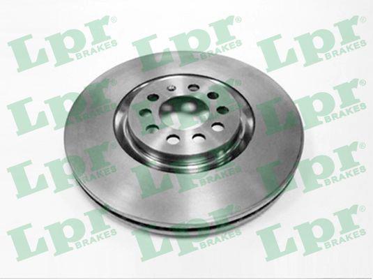 LPR A1598V Front brake disc ventilated A1598V