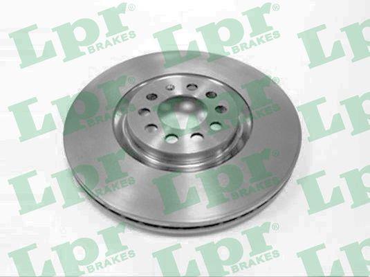 LPR A1598VR Front brake disc ventilated A1598VR