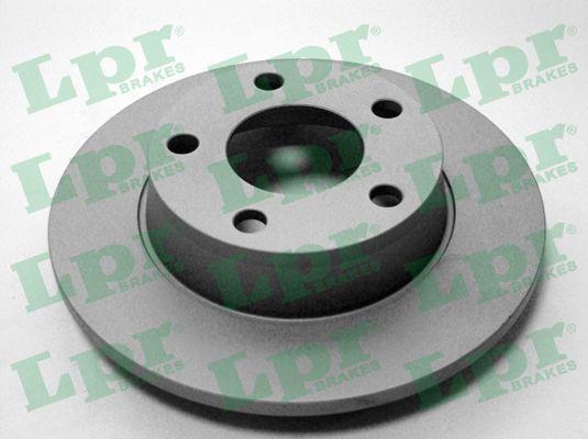 LPR A1601PR Rear brake disc, non-ventilated A1601PR