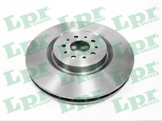 LPR A2000V Front brake disc ventilated A2000V