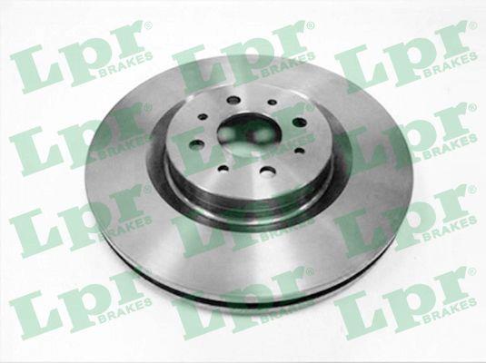 LPR A2008V Front brake disc ventilated A2008V