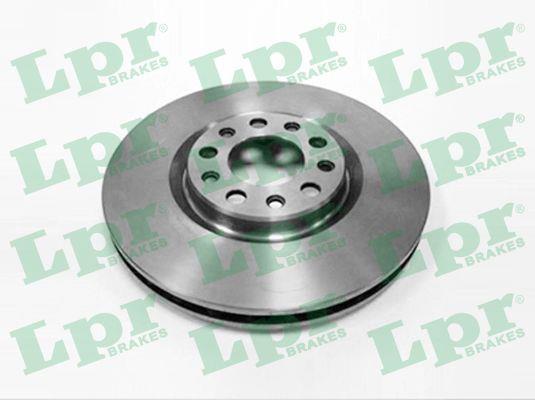LPR A2010V Front brake disc ventilated A2010V
