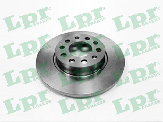 LPR A2011P Rear brake disc, non-ventilated A2011P