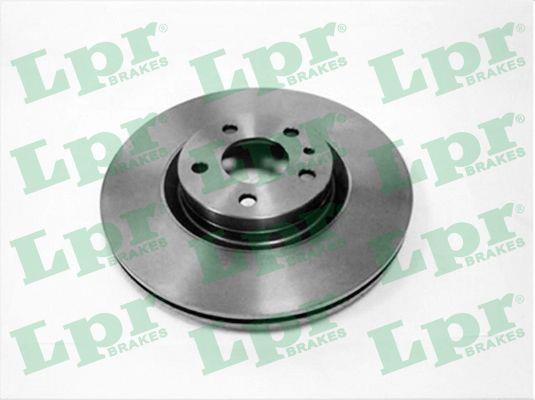 LPR A2171VR Front brake disc ventilated A2171VR
