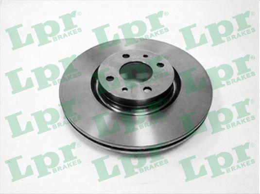 LPR A2173V Front brake disc ventilated A2173V