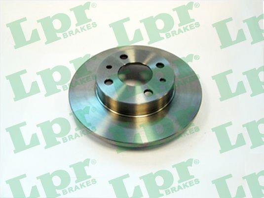 LPR A2221P Rear brake disc, non-ventilated A2221P