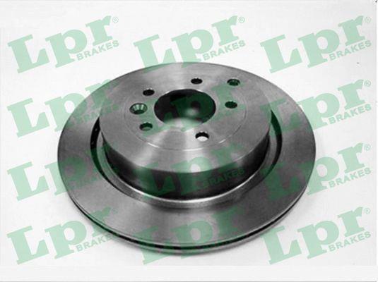 LPR A4002V Rear ventilated brake disc A4002V