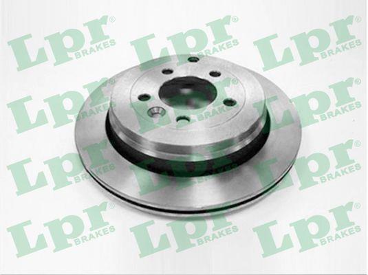 LPR A4008V Rear ventilated brake disc A4008V