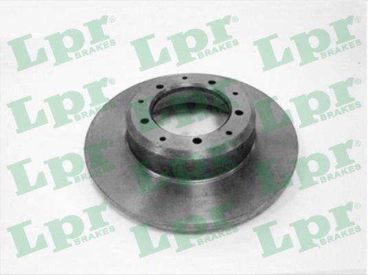 LPR A4016P Rear brake disc, non-ventilated A4016P