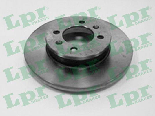 LPR A4071P Unventilated front brake disc A4071P