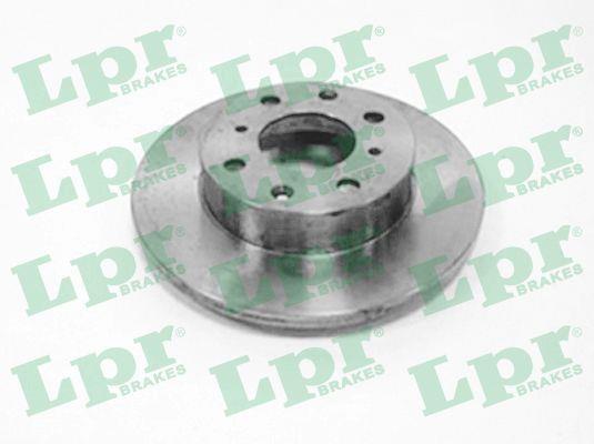 LPR A4091P Unventilated front brake disc A4091P