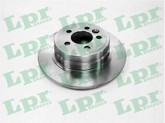 LPR A4311P Rear brake disc, non-ventilated A4311P