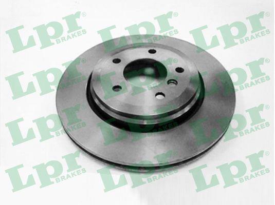 LPR B2007V Rear ventilated brake disc B2007V