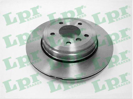 LPR B2016V Rear ventilated brake disc B2016V