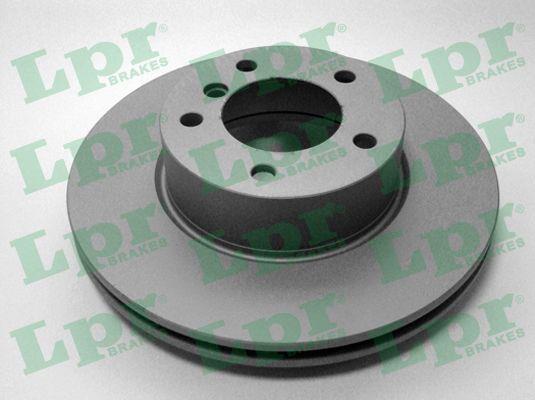LPR B2017VR Front brake disc ventilated B2017VR
