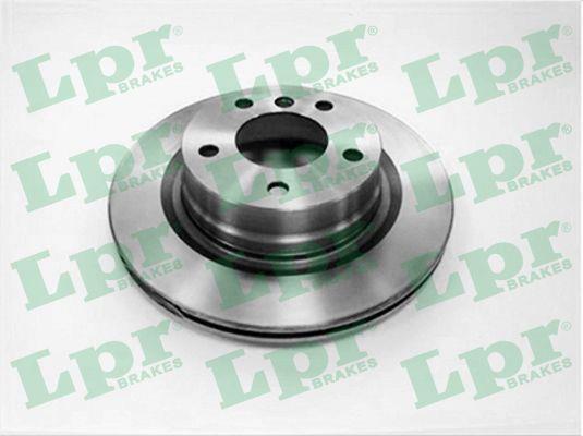 LPR B2018V Rear ventilated brake disc B2018V