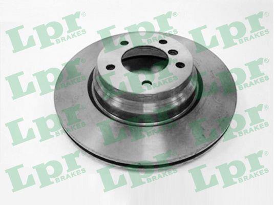 LPR B2024V Front brake disc ventilated B2024V