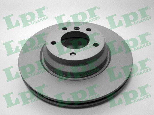 LPR B2024VR Front brake disc ventilated B2024VR