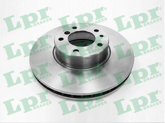 LPR B2029V Front brake disc ventilated B2029V