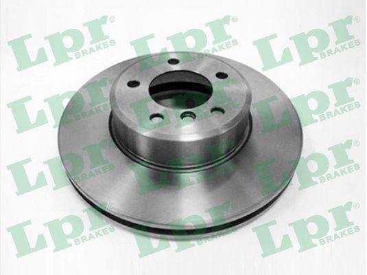 LPR B2037V Front brake disc ventilated B2037V