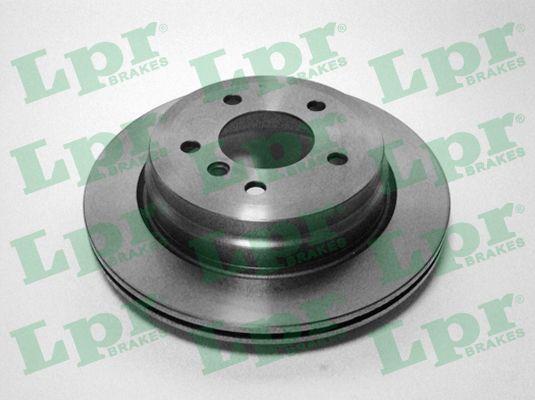 LPR B2039V Rear ventilated brake disc B2039V