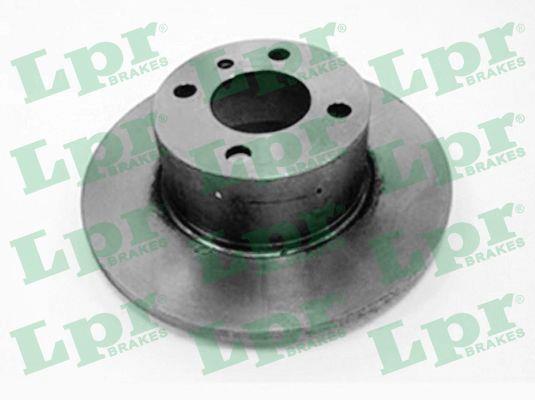 LPR B2041P Unventilated front brake disc B2041P