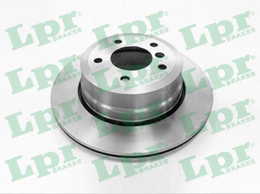 LPR B2043V Rear ventilated brake disc B2043V