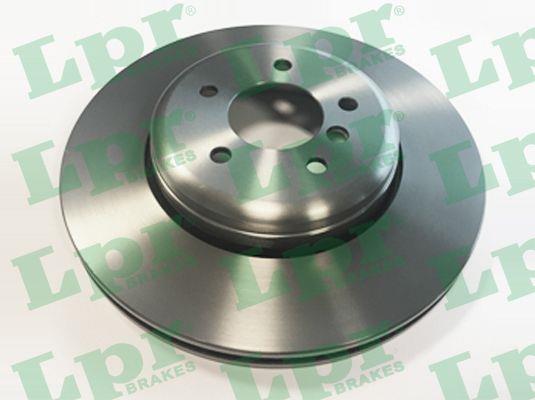 LPR B2048V Rear ventilated brake disc B2048V