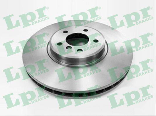 LPR B2052V Front brake disc ventilated B2052V