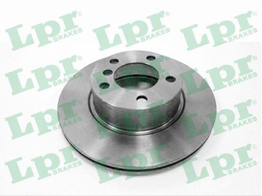 LPR B2057V Front brake disc ventilated B2057V