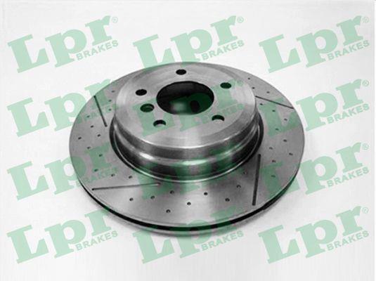 LPR B2059V Rear ventilated brake disc B2059V