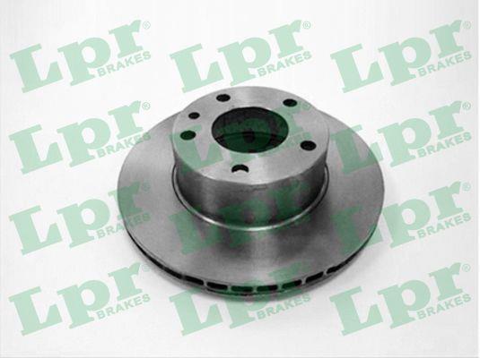 LPR B2061V Front brake disc ventilated B2061V