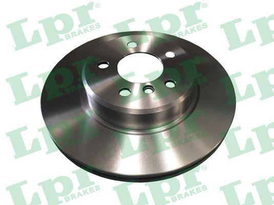 LPR B2073V Front brake disc ventilated B2073V