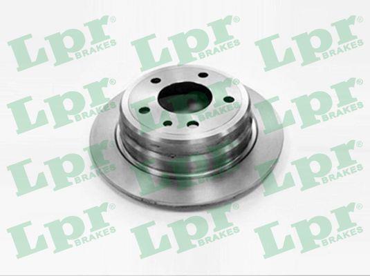 LPR B2111P Rear brake disc, non-ventilated B2111P
