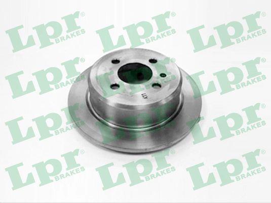 LPR B2131P Rear brake disc, non-ventilated B2131P
